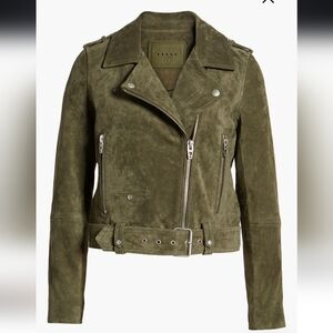 BlankNYC Suede Moto Jacket